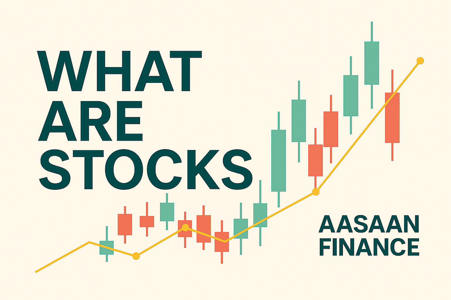 Illustration of stock ownership concept