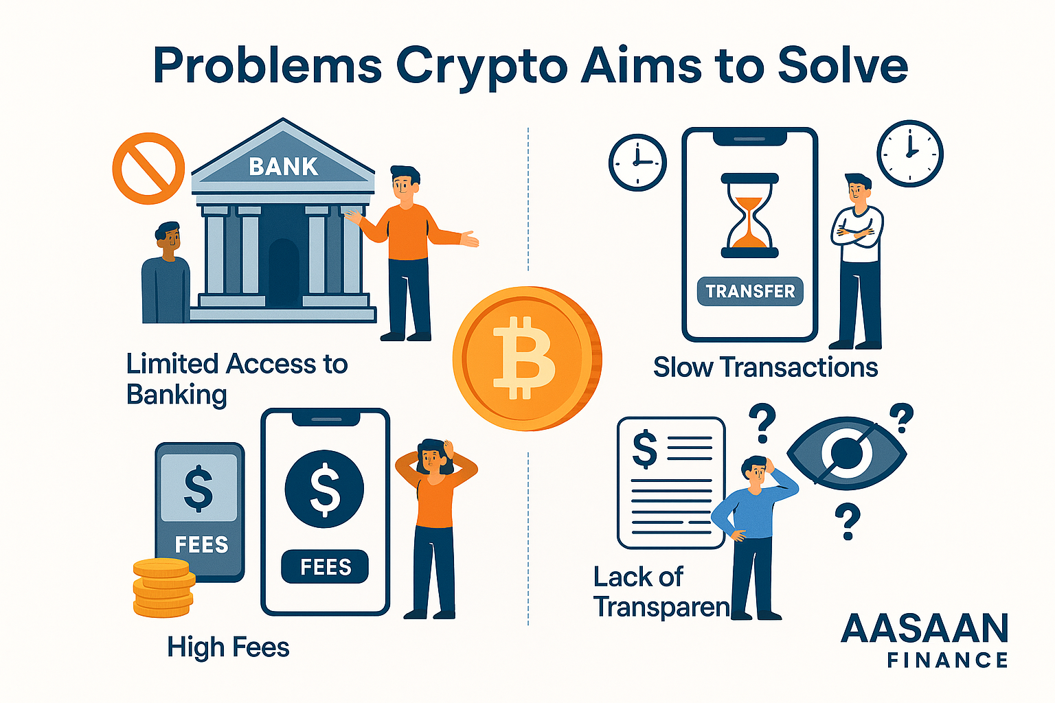 Problems Cryptocurrency Aims to Solve